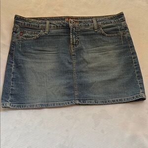 lei Denim Mini Skirt